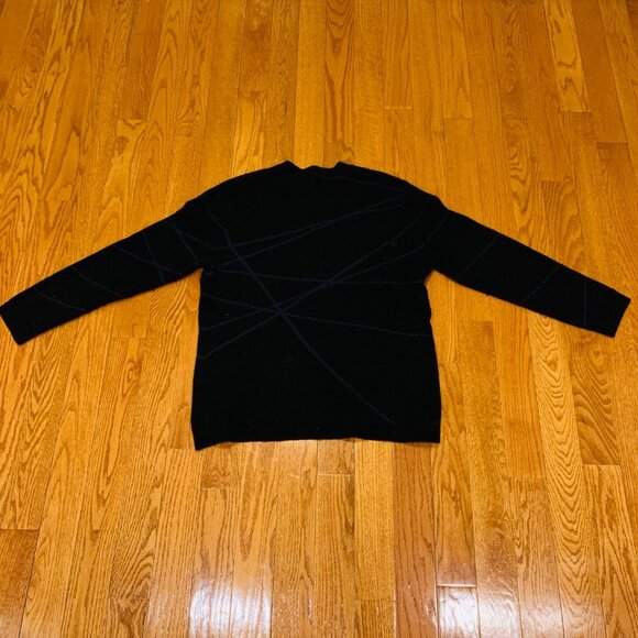 Theory Sweater Mens Large Pullover  Wool Cashmere Crew Neck - Picture 11 of 16